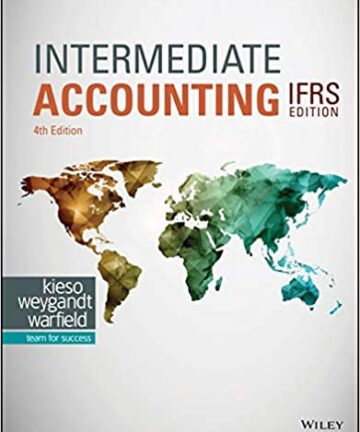 Intermediate Accounting IFRS 4th Edition by Donald E. Kieso pdf