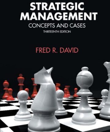strategic management 13 edition