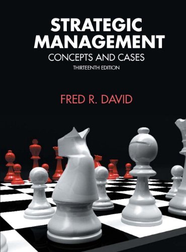 strategic management 13 edition