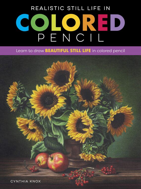 still life colored pencil