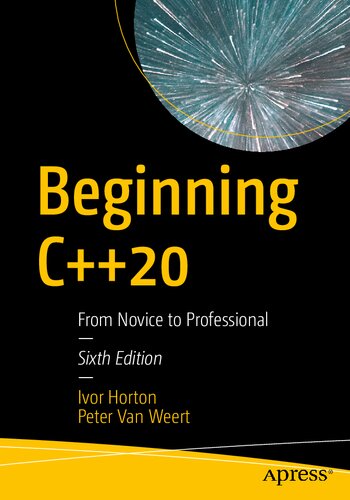 Beginning C++20 - From Novice to Professional (true pdf)