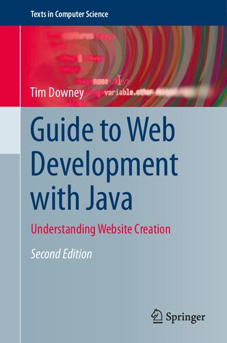 Guide to Web Development with Java - Understanding Website Creation