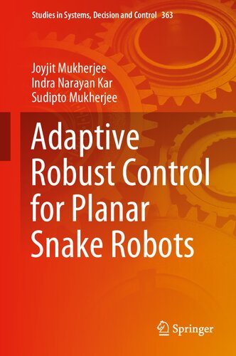 Adaptive Robust Control for Planar Snake Robots