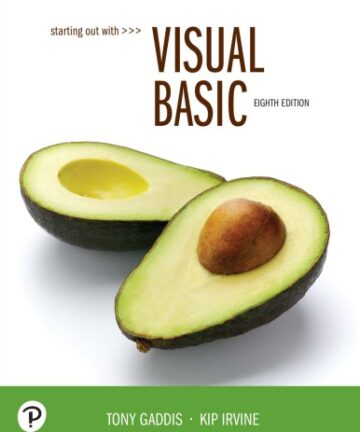 Starting Out With Visual Basic