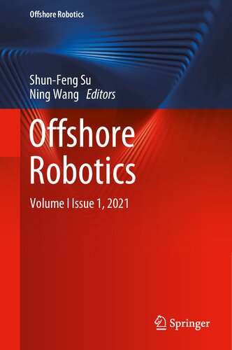 Offshore Robotics: Volume I Issue 1, 2021