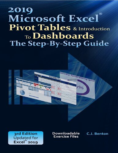 Excel 2019 Pivot Tables & Introduction To Dashboards The Step-By-Step Guide