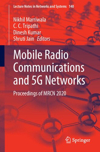 Mobile Radio Communications and 5G Networks: Proceedings of MRCN 2020