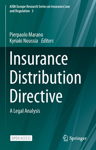 Insurance Distribution Directive: A Legal Analysis