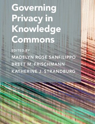 Governing Privacy In Knowledge Commons