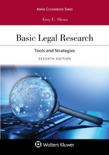 Basic Legal Research: Tools And Strategies