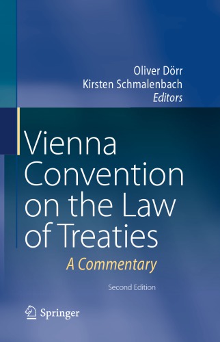 Vienna Convention on the Law of Treaties: A Commentary