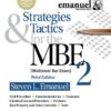 Strategies & Tactics for the MBE 2/II (Bar Review Series)