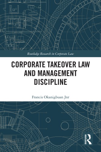 Corporate Takeover Law And Management Discipline